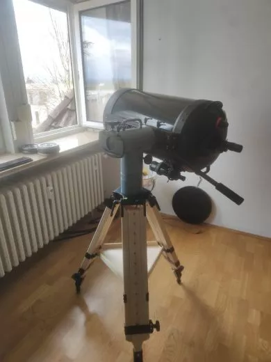 Erfahrung Celestron C14 SC auf AYOmaster II Montierung