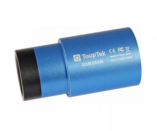 TS-Optics ToupTek G3M290M monochrome camera and autoguider - chip D=6.46 mm