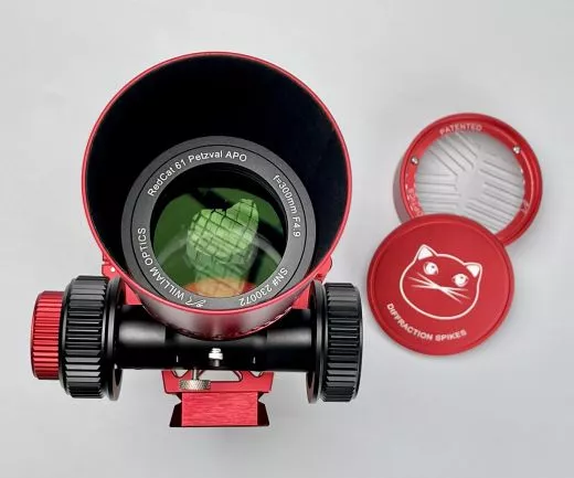 William RedCat 61 Apo - 61mm f/4,9 Flatfieldrefraktor fr Astrofotografie