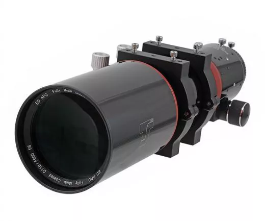 TS-Optics 110 mm f/6 ED Apo - carbon tube - 2.7 RAP focuser - 2 special lenses