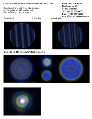 Astro-Professional ED-APO ED80 f/7: