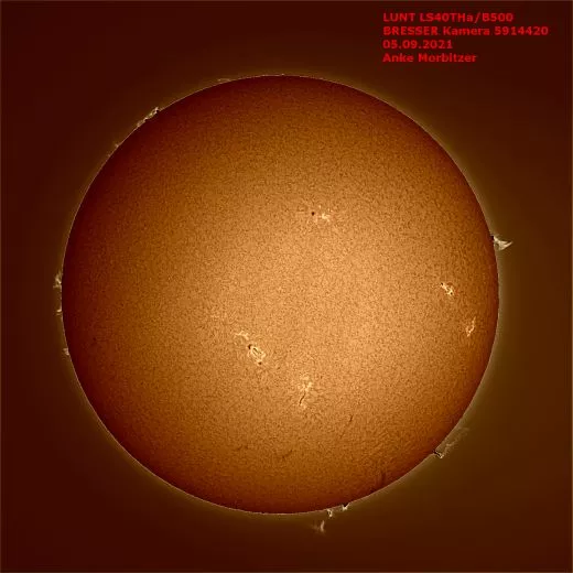 LUNT LS40THa/B1200 H-Alpha Sonnenteleskop --