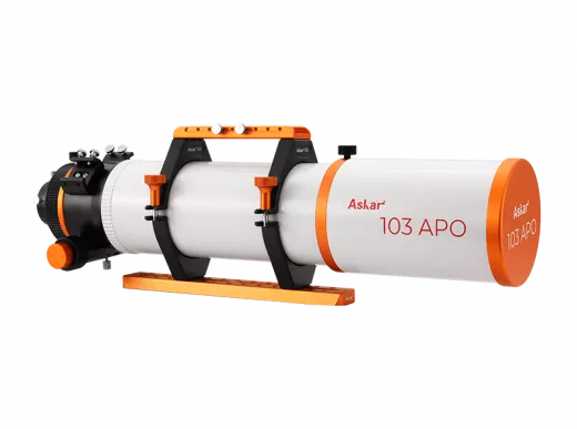 Action: Askar 103APO incl. 1x flattener + 0.6x + 0.8x reducer + guiding scope - apochromatic refractor - 103mm f/6.8 700mm