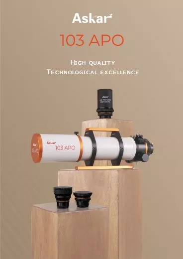 Askar 103APO 103mm f/6.8 700mm Apochromatischer Triplet-APO Refraktor