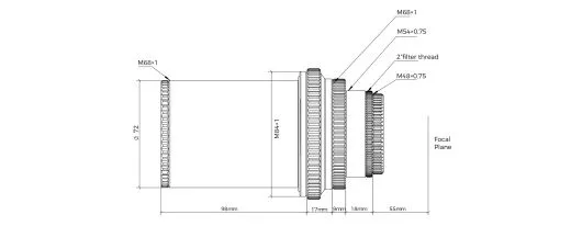 Askar 0,6x Reducer/Flattener f�r Askar 103APO
