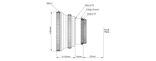 Askar 0,8x Reducer/Flattener fr Askar 103APO
