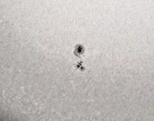 Sun image taken with Explorer 150PDS and Baader ASTF AstroSolar solar filter foil
