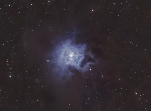 NGC 7023 - Iris Nebula with ZWO AM5, Explorer 200PDS, Zwo ASI1600MC-Pro
