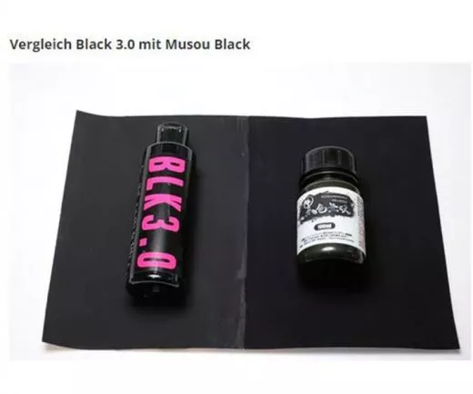 MUSOU Black Anti-Reflective Paint 100ml one of the worlds blackest Black