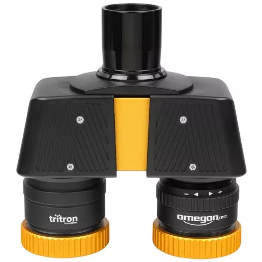 Omegon Pro Tritron Binokularansatz 1.25 voller LichtWegAusgleich (Glaswegausgleich)