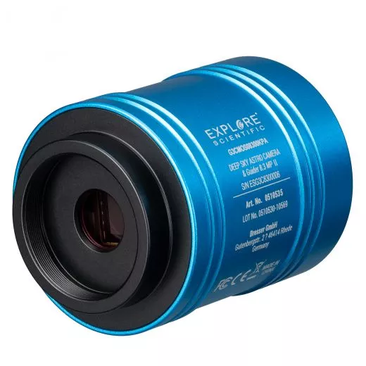 EXPLORE SCIENTIFIC 4K DEEP SKY ASTRO-Kamera & Guider 8,3 MP II Sony IMX585 Exmor CMOS