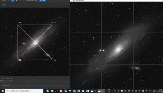 Experience and M31 recording with Askar V 60mm with flattener