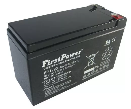TS-Optics 9Ah Powerset 12V - Akku, Ladegert, 12V Kabel, Tasche