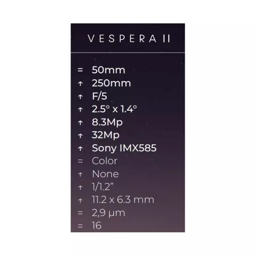 Vaonis Smart Telescope AP 50/200 VESPERA II (2)