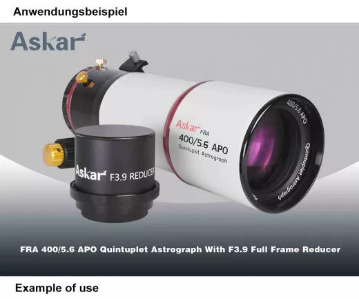 Askar f/3,9 Reducer fr FRA400 und FRA500 Flatfield Astrograph