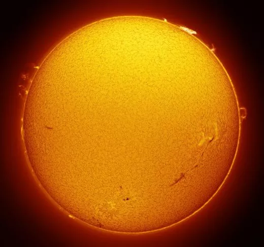 LUNT LS50FHa/B3400 H-Alpha Sonnenfilter --