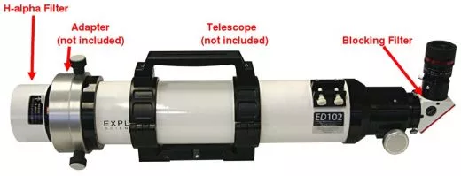 LUNT LS60FHa/B3400 H-Alpha Sonnenfilter --