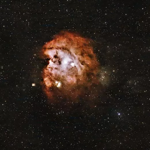 Experience with Lacerta 72/341 f/4.7 Flatfield-APO with Reducer La72341FLAT Monkey Head Nebula - NGC 2174