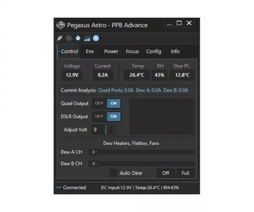 Pegasus Astro Saddle Powerbox for NYX-101