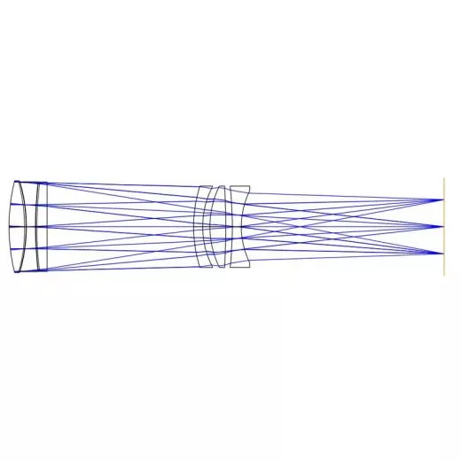 Apochromatic refractor Pro APO AP 40/180 OTA