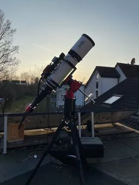 Test shot with ZWO AM5 mount and SkyWatcher Esprit 120