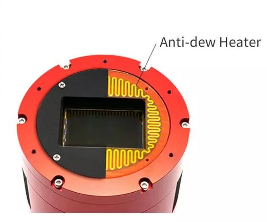 ZWO Mono Astrokamera ASI2600MM-DUO - Chip D=28,3 mm - mit Guidingsensor