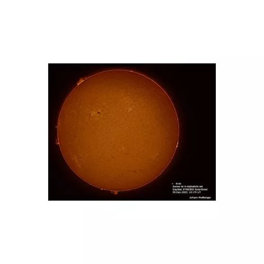 DayStar Sonnenteleskop ST 60/930 SolarScout SS60-ds H-Alpha OTA