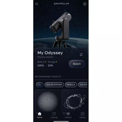 Unistallar Odyssey Pro N 85/320 Fully Automated Smart Telescope