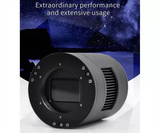 TS-Optics ToupTek SkyEye62AC Full Frame Monochrome Astro Camera, cooled - Sensor D=43.3 mm