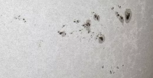 probably the last image of the large sunspot region (23 April 2024)