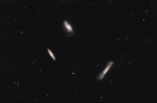 Experience and recordings Leo Triplet with Askar 140APO and 0.8x Reducer