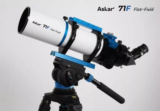 Askar 71F - 71mm 490mm f/6.9 Quadruplet Flat-Field Astrograf / Beobachtungsfernrohr