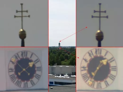 Color purity vs. resolution: Comparison of 5 ED-APO vs. 6 refractor side by side
