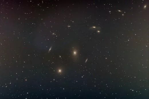 First Light with Explorer 150PDS on the Markarian Chain