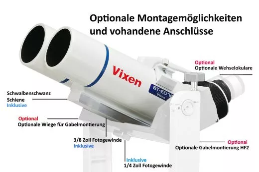 Vixen BT-81S-A astronomisches Fernglas