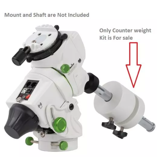 SKYWATCHER GEGENGEWICHTE FR STAR ADVENTURER GTI und EQ3, EQM-35, EQ5, AZ-EQ5 GT, HEQ-5, 0,7KG & 1,6KG