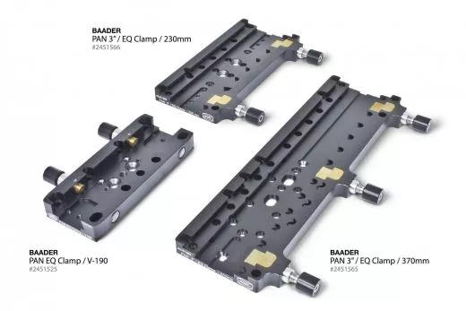 Baader clamp 3 GP 230mm Pan EQ dual mounting