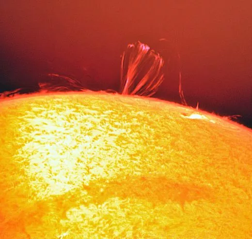 Special prominence (loop) on June 24, 2024