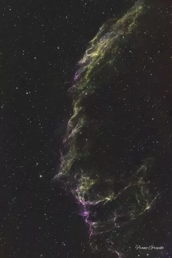 Aufnahme Sonne und NGC 6992 mit ZWO Seestar S50