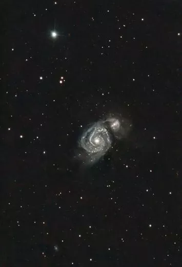 Experience and recording M51 Whirlpool with ZWO Seestar S50