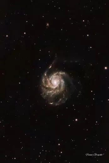 M101 image taken with ZWO Seestar S50