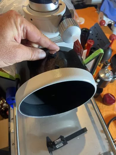 Ausbau der Standard Fangspiegelspinne und Umbau auf CYCK von MAXGEEK