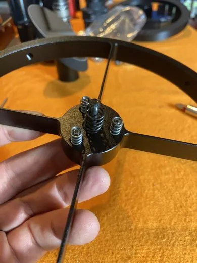 Ausbau der Standard Fangspiegelspinne und Umbau auf CYCK von MAXGEEK