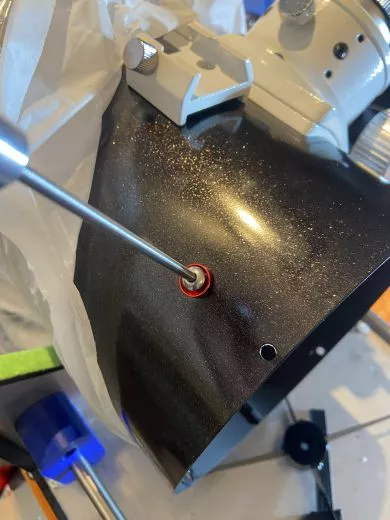 Ausbau der Standard Fangspiegelspinne und Umbau auf CYCK von MAXGEEK