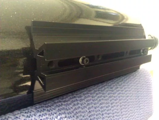 Replacing the prism rail on a MAK: