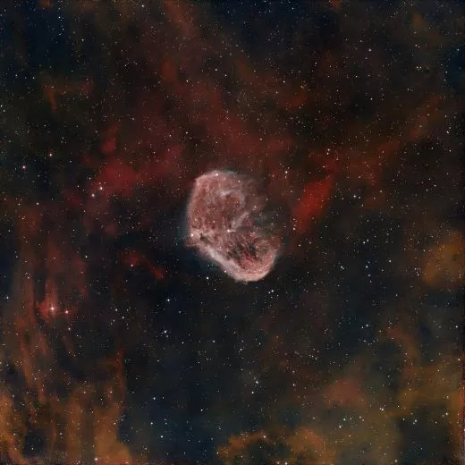 Erfahrung und Aufnahmen NGC 6888 mit Askar 103APO, 0.8x Reducer und ZWO ASI533MC Pro