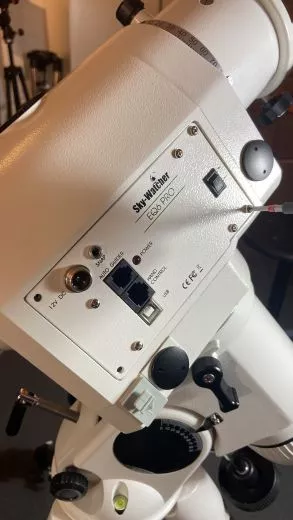 Platinentausch bei einer EQ6 - RS232 auf USB und neuer 12V Anschluss