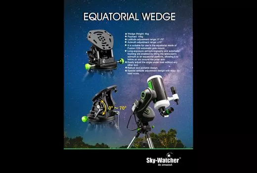 SkyWatcher polar altitude cradle for Fusion 120i mount