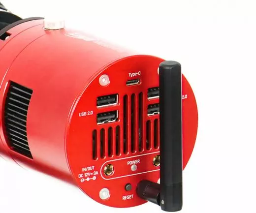 Aktion: ZWO ASI585MC AIR mit Guidingsensor und ASIAir D=12,84mm Kamera Farb Astrokamera