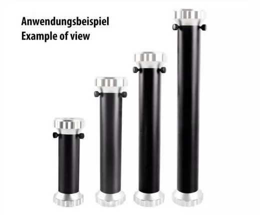 TS Sule Verlngerung fr Fotostative 150mm bis 450mm mit 3/8 Zoll Anschluss